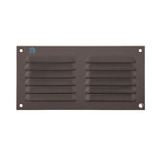 Renson 1062427 - grille à ailettes en saillie plate aluminium 436 (200x100) structure 7016 | 10 pièces - afbeelding 2