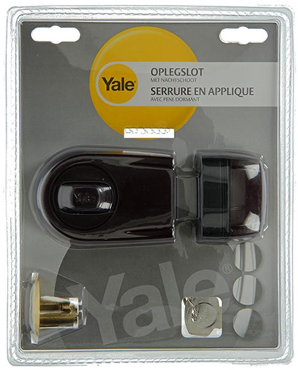 Yale 1019121 - serrure de jante marron | 1 pièce