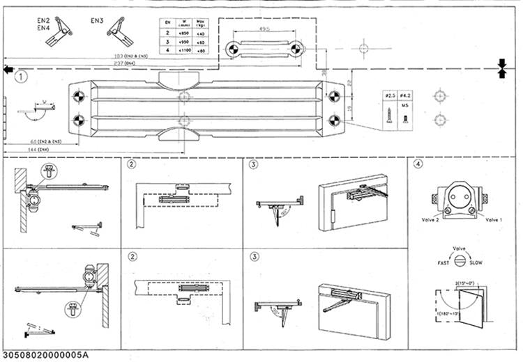 Yale 1019236 - pompe de porte hydraulique multiforce 2-3-4 | 1 pièce