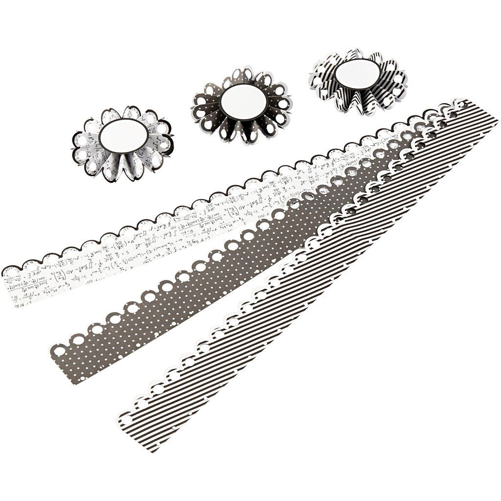 Rosaces Vivi Gade, d 8 cm, 160 g, 6 pièces, 1 boîte