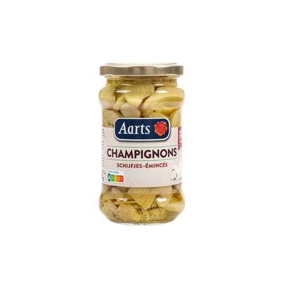 Verre de tranches de champignons moyen Aarts (6x 314ml)