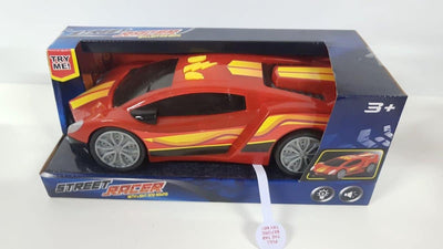 Toi-Toys Street Racer Car avec léger et rouge