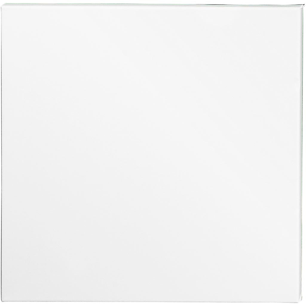 Toile d'entreprise Creativ, d: 1,6 cm, format 50x50 cm, 360 gr, blanc, 5 pièces 1 boîte
