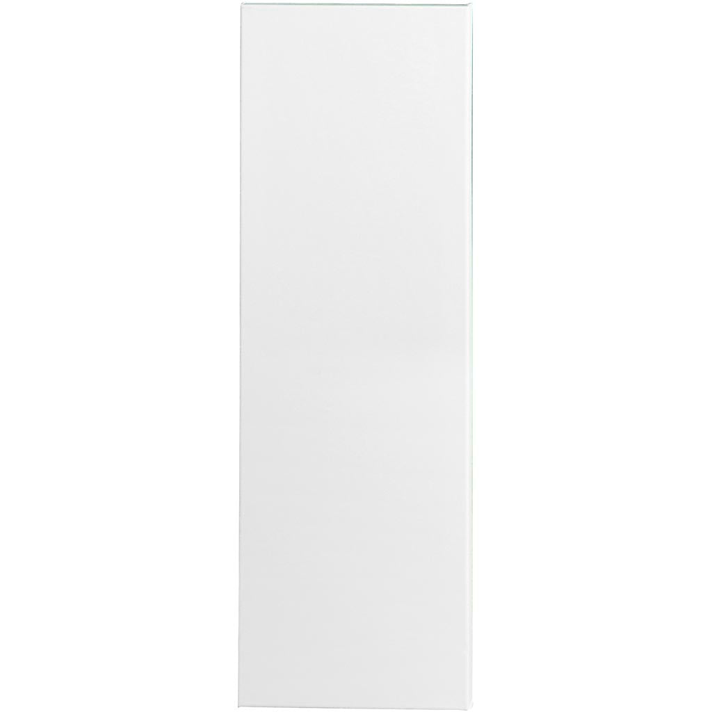 Toile d'entreprise Creativ, d: 1,6 cm, format 30x90 cm, 360 gr, blanc, 5 pièces 1 boîte