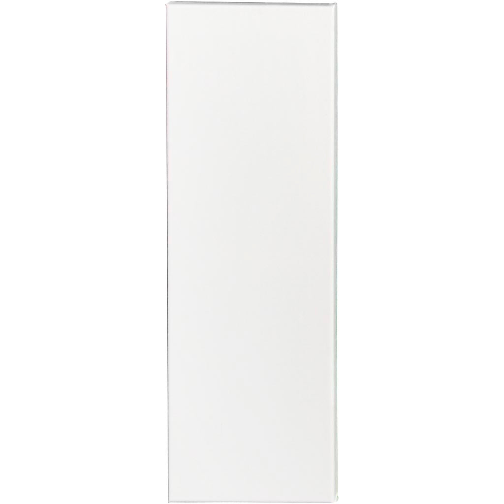 Toile d'entreprise Creativ, d: 1,6 cm, format 20x60 cm, 360 gr, blanc, 10 pièces 1 boîte