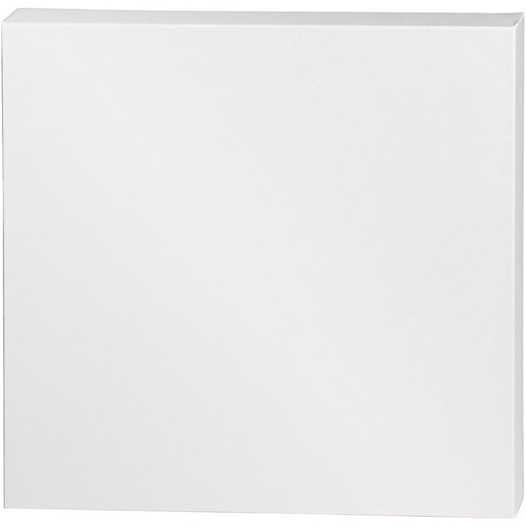 Toile d'entreprise Creativ, d: 3,7 cm, format 50x50 cm, 360 gr, blanc, 5 pièces 1 boîte