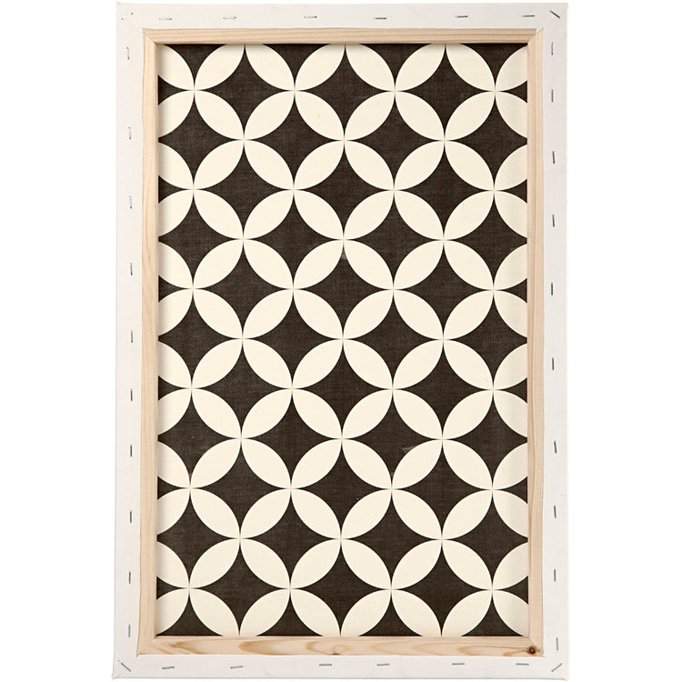 Toile d'entreprise Creativ, d: 1,7 cm, format 40x60 cm, 360 gr, blanc, 1 pièce