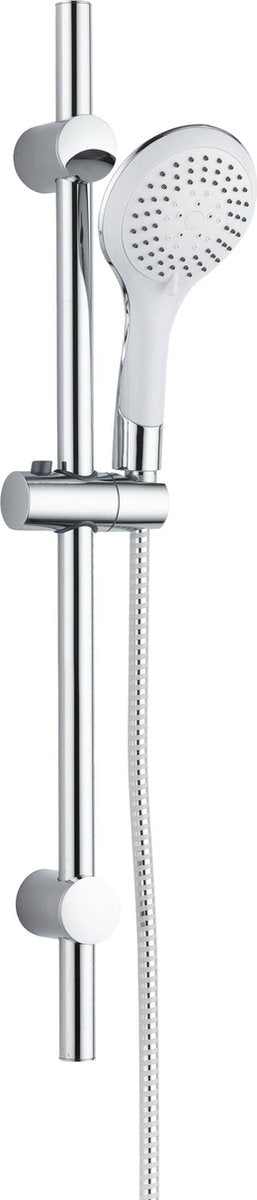 Set de douche Schütte liana avec douchette - ø 12 cm - 5 positions - barre de douche 70 cm - flexible 150 cm - chrome