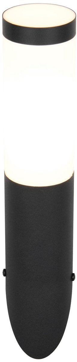 Trio to - applique - noir mat - excl. 1x e27 4,9 w - montage mural - éclairage extérieur - ip44