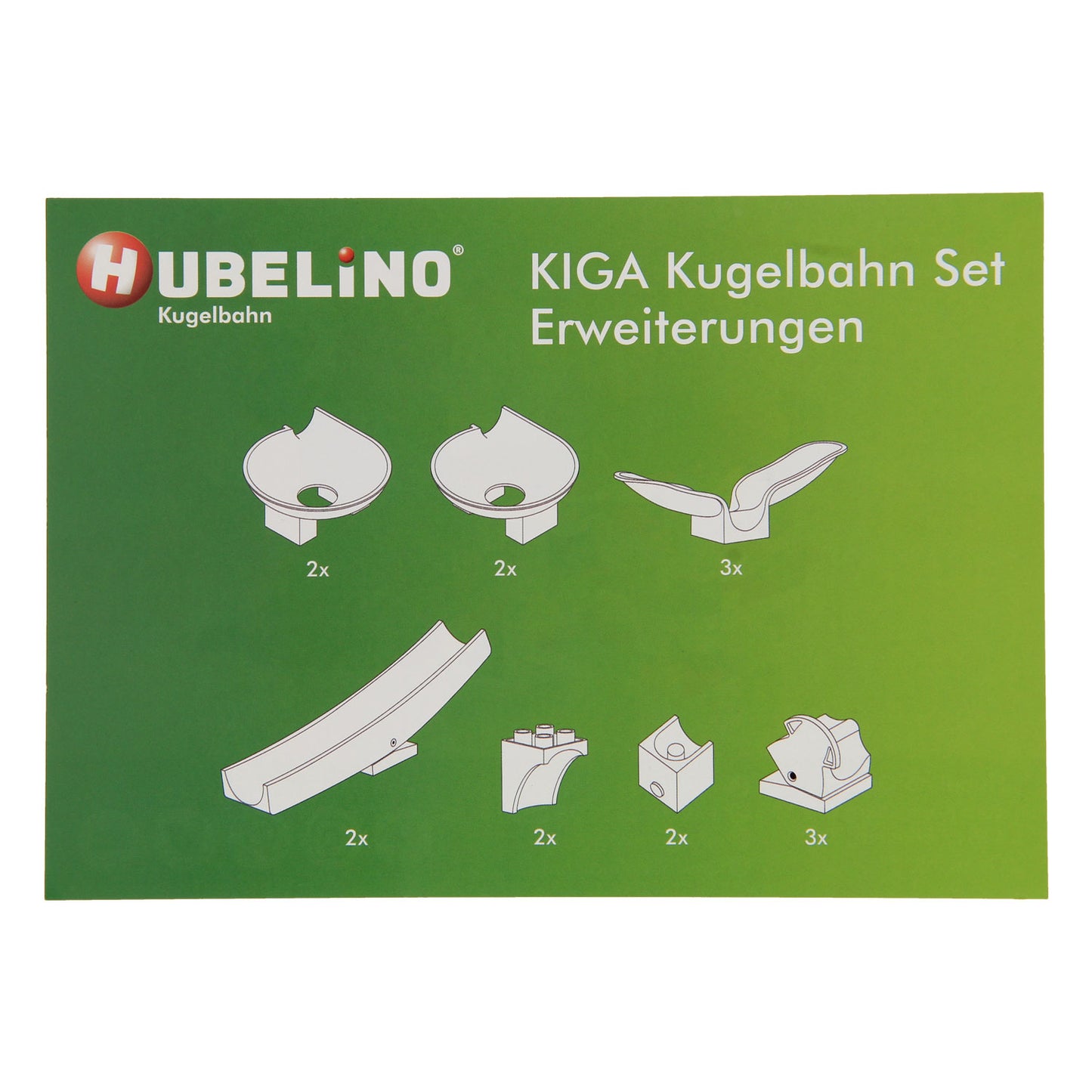 Hubelino Knikkerbaan Kiga Scholenset Expansion Ensemble d'expansion