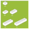 Hubelino Building Stone Set, 120dlg.