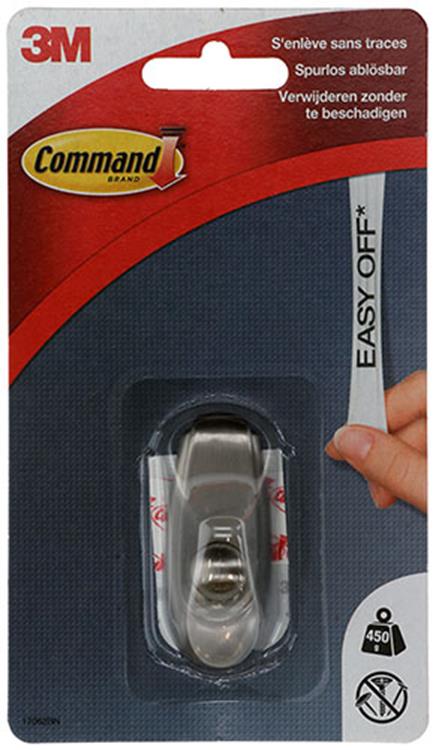 3m 1044682 - 17062bnc comm. crochet timeles aspect métal s (carte 1h+2s) | 6 pièces