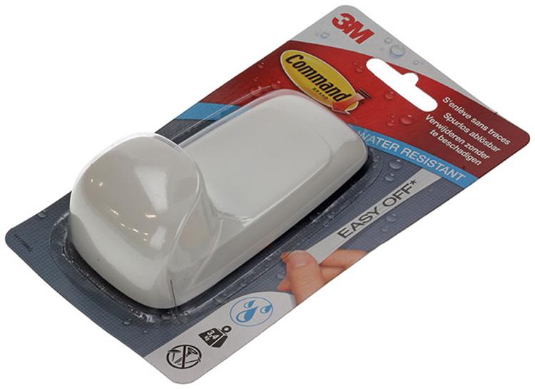3m 1044691 - w17088qc comm. carte j 1h+2s quartz au crochet résistant à l'eau | 6 pièces