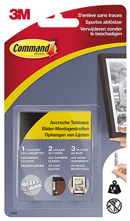 3m 1059851 - cadre photo cmd bandes noir kln | 20 pièces