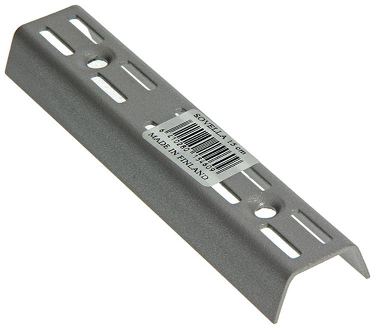 Sovella 1013114 - tringle murale effet argent 15cm | 10 pièces