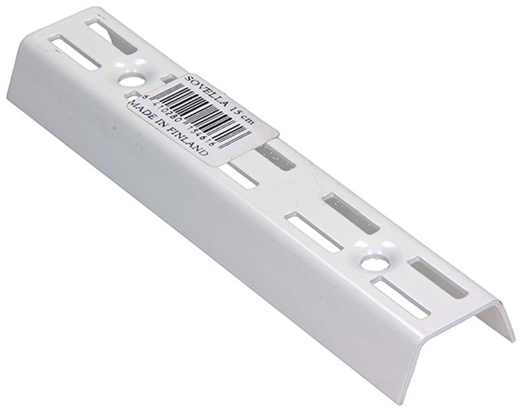 Sovella 1013094 - rail mural blanc 15cm | 10 pièces