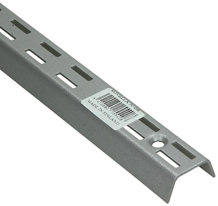 Sovella 1013115 - tringle murale effet argent 50cm | 10 pièces