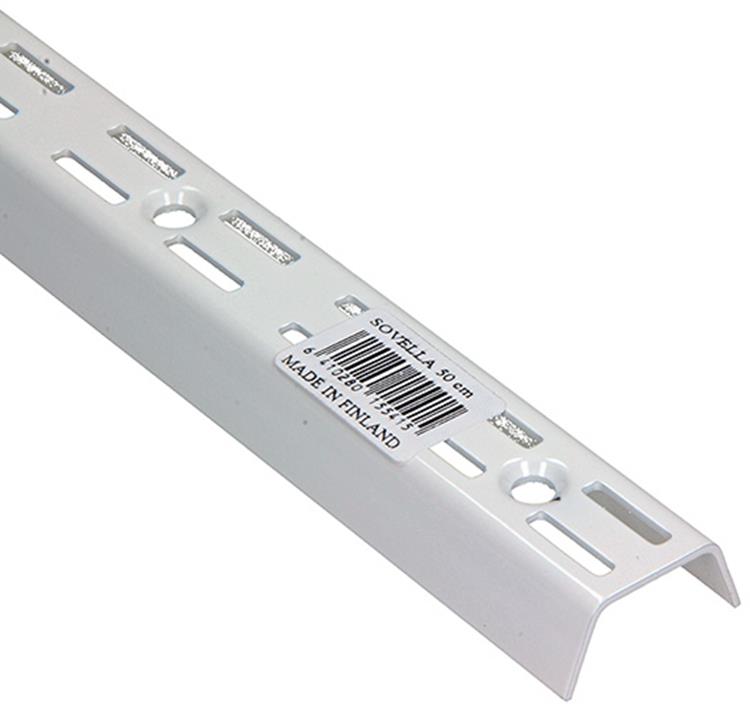 Sovella 1013095 - tringle murale blanc 50cm | 10 pièces