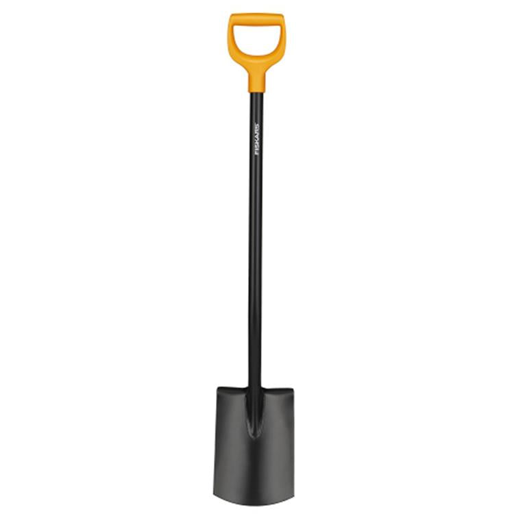 Fiskars 1062581 - bêche de jardin solide ronde | 1 pièce