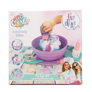 Tie Party pastel de la station de teinture