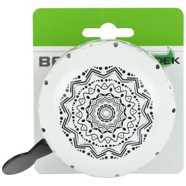 Widek ding dong cloche grand mandala zèbre noir sur carte