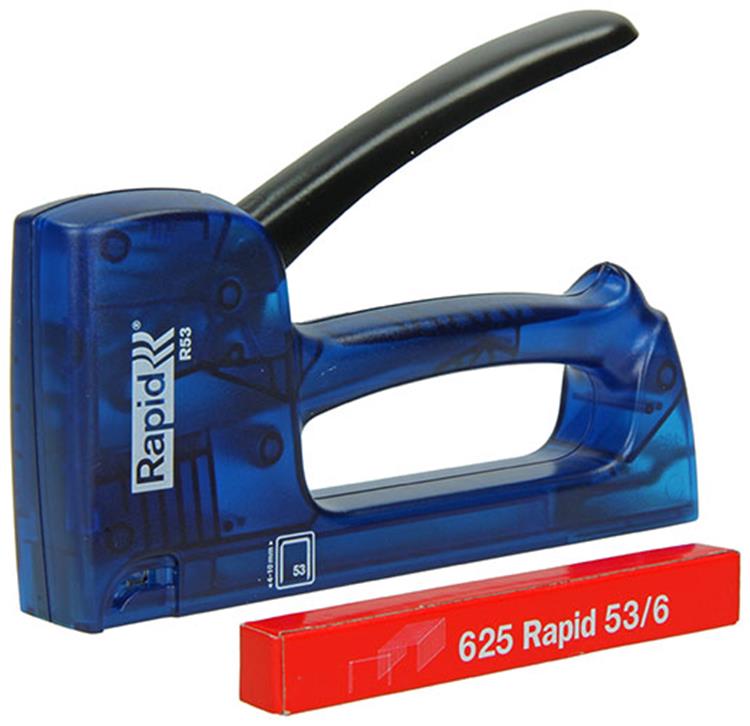 Rapid 1011507 - agrafeuse r 53 x ray bleu | 1 pièce