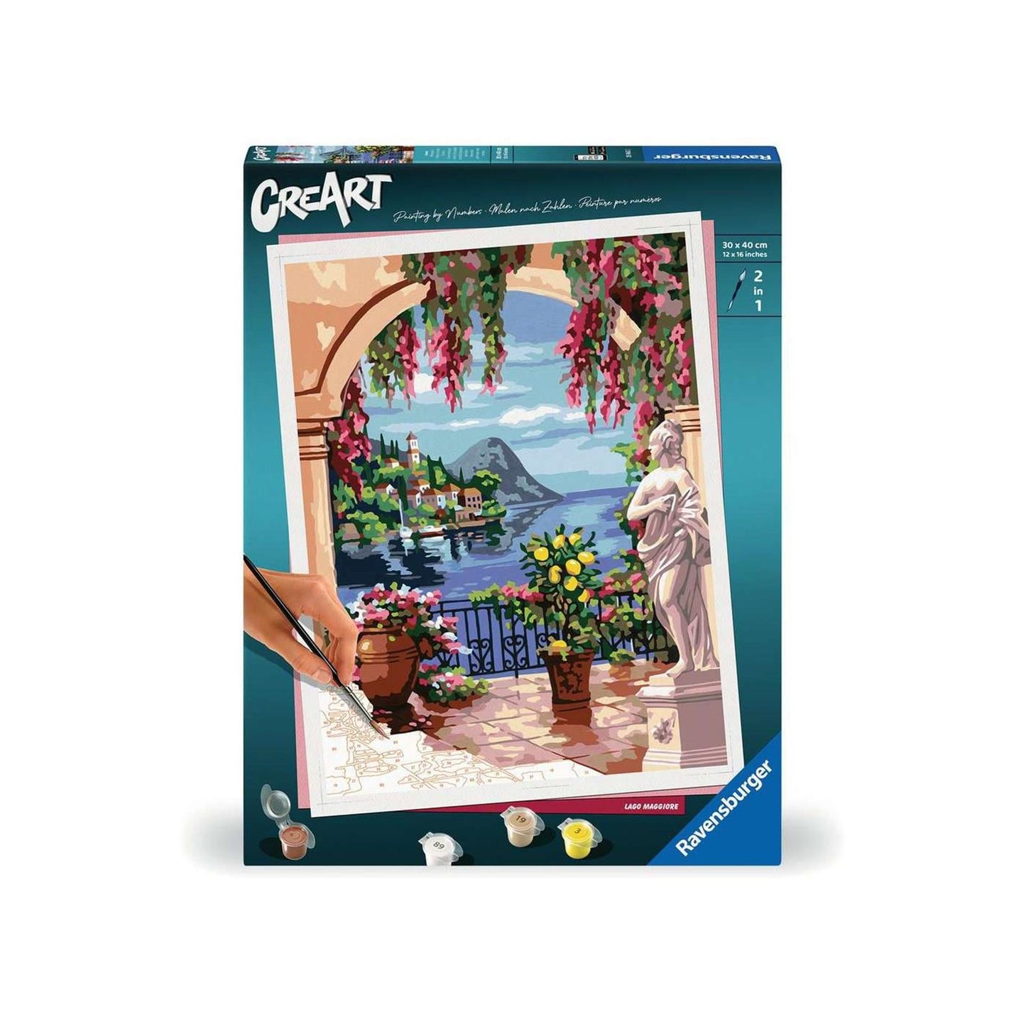 Ravensburger crée des enfants avec un numéro - lac majeur