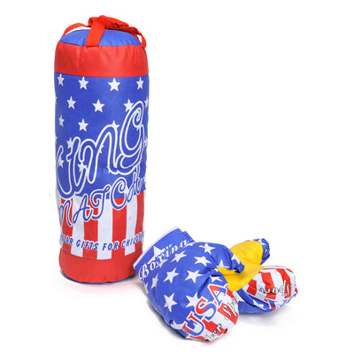 coffret de boxe avec des gants