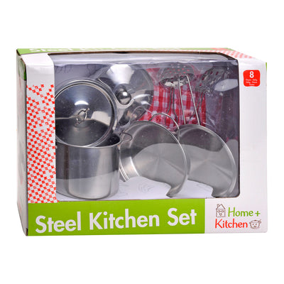 Set Pannet de cuisine Johntoy Home, 8dlg.