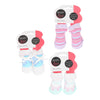 Chaussettes de poupée rose bébé
