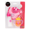 Baby Rose Doll Play Set Dinner Heure