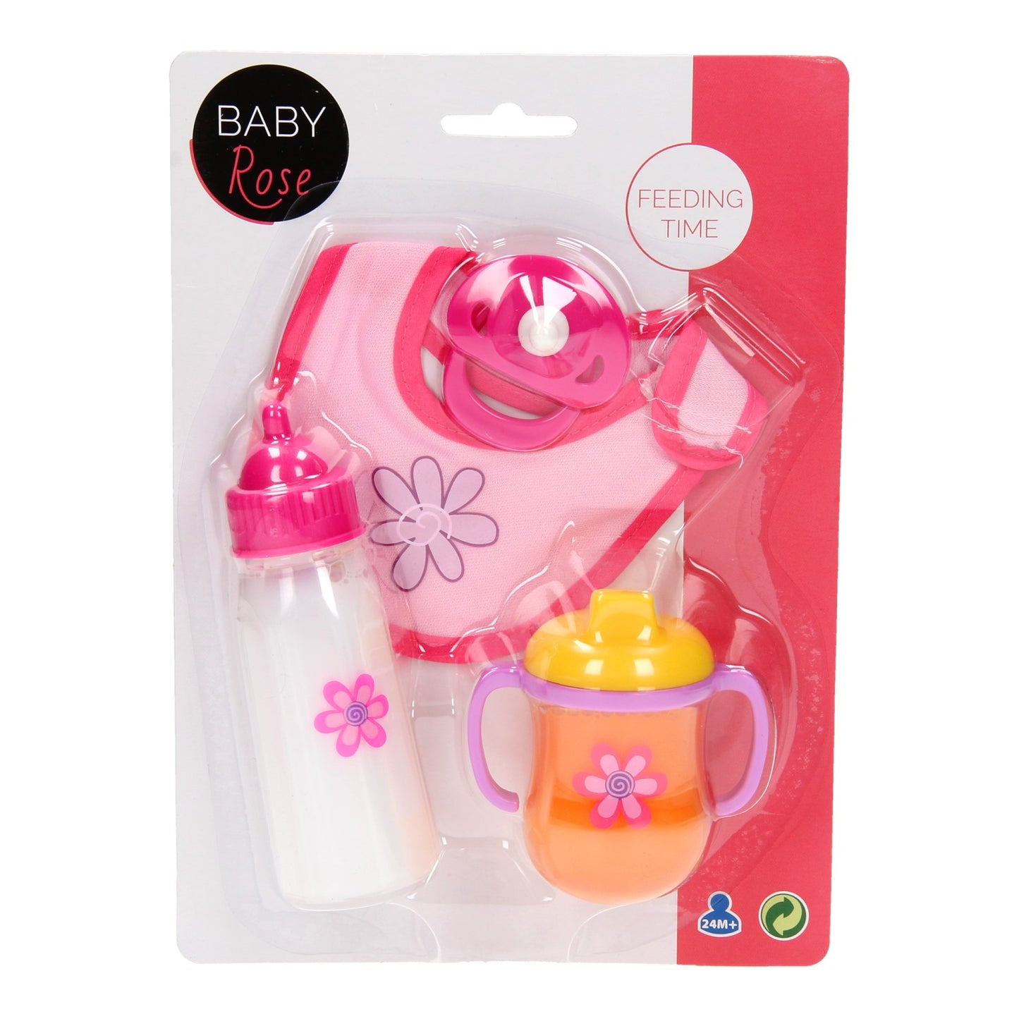 Baby Rose Doll Play Set Dinner Heure