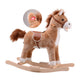 Cheval rocheux Johntoy avec son