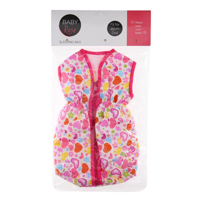 Sac de couchage de bébé rose