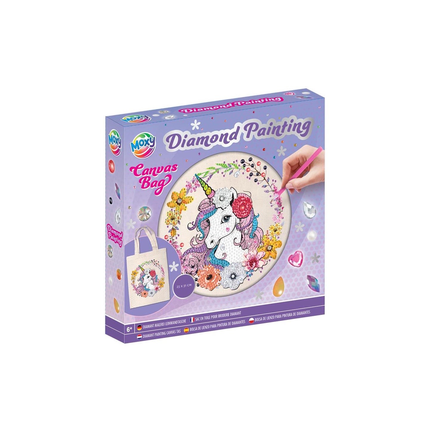 Creative Craft Group décorez votre propre sac de peinture en diamant