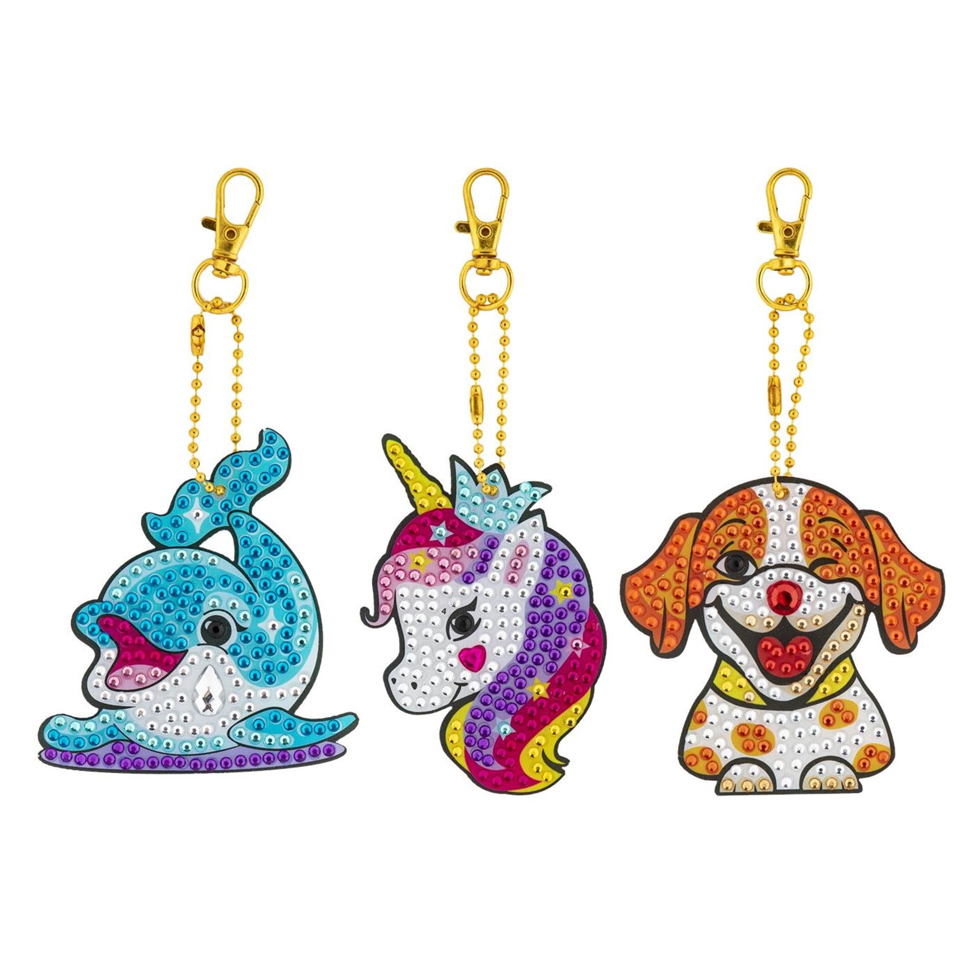 Creative Craft Group Faire votre propre porte-clés de peinture de diamant
