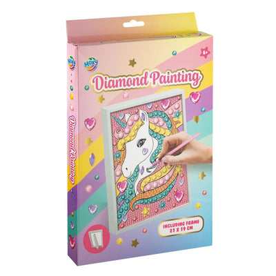 Peinture diamant Moxy avec cadre 27x19cm