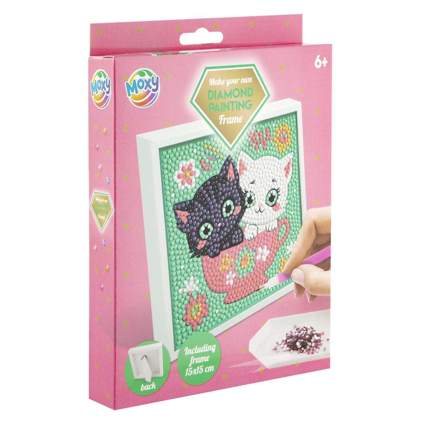 Moxy diamond painting frame 15x15cm