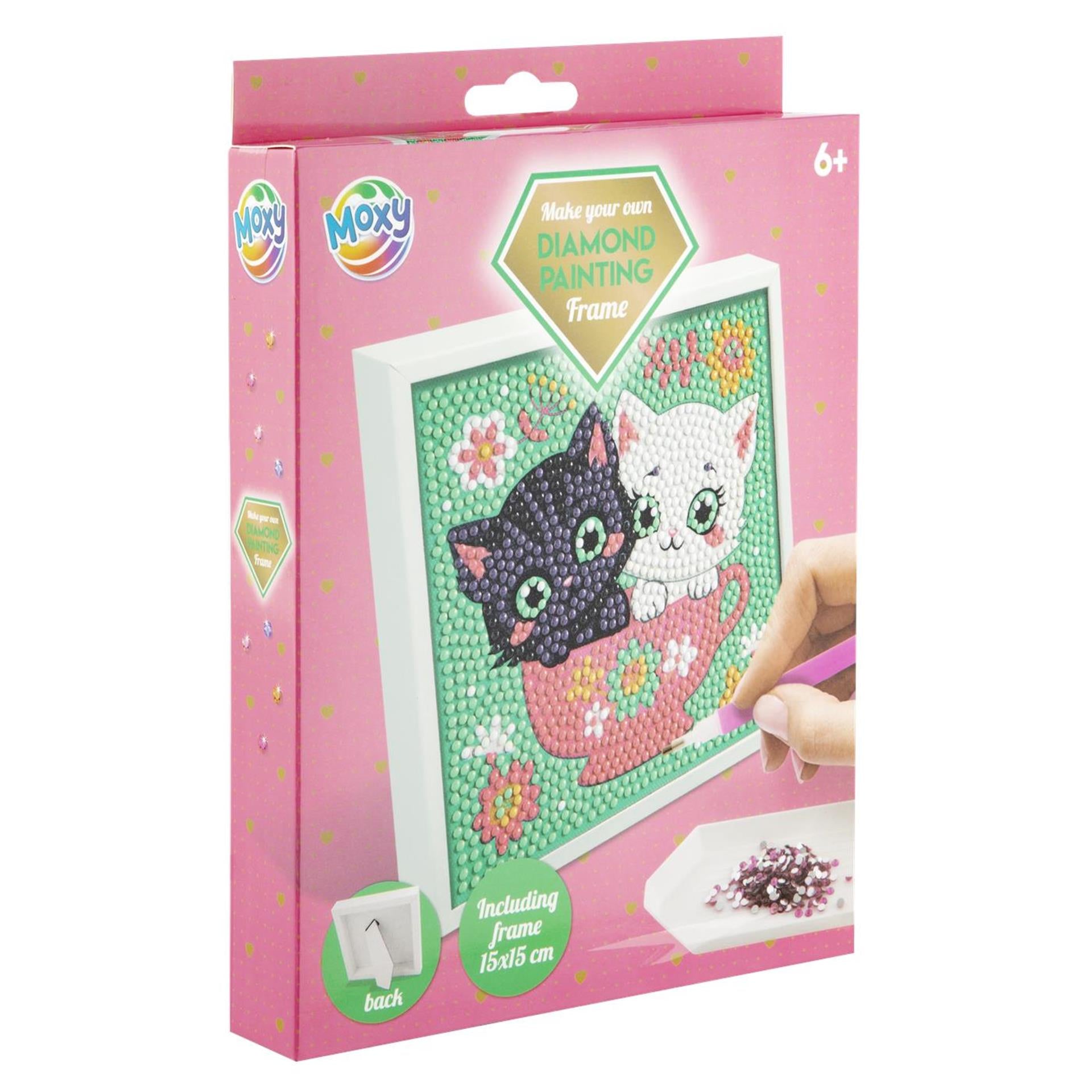 Moxy diamond painting frame 15x15cm
