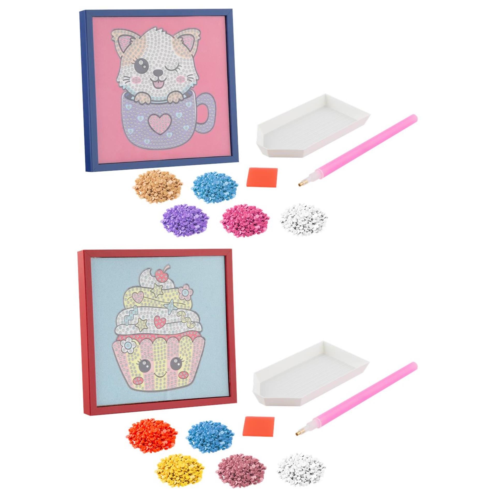 Moxy diamant peinture velours avec cadre