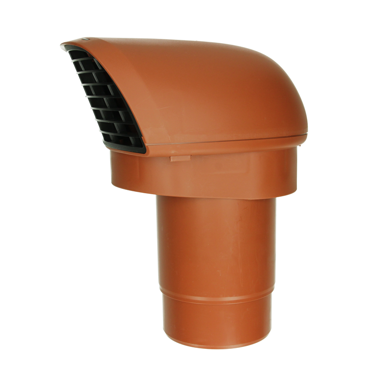 Renson 1067692 - Porte de toit design avant (rouge brique) | 1 pièce