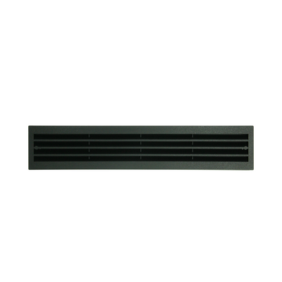 Renson 1069741 - grille de porte PVC 761 450x90 noir | 2 pièces