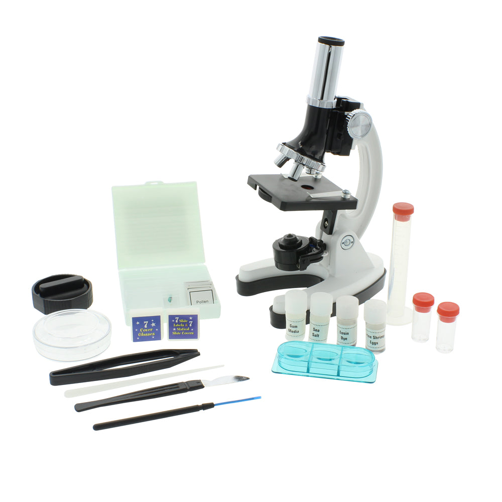 Microscope des débutants Byomic Set 100, 400 et 900x dans une valise
