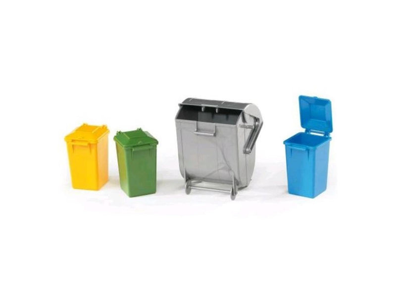 Ensemble de poubelles Bruder