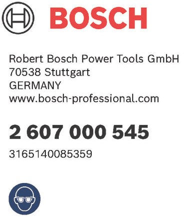 Accessoires Bosch jeu de 4 points centraux 8 mm 4 pcs - 2607000545