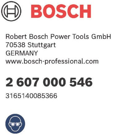 Bosch accessoires jeu de 4 points centraux 10 mm 4 pcs - 2607000546