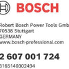 Embout de tournevis Bosch Prof hexagonal HEX4 (3)