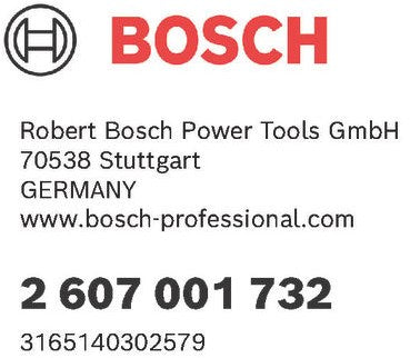 Bosch accessoires embout extra-dur hex 3, 49 mm 3 pcs - 2607001732