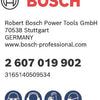 Accessoires Bosch sds plus-3; Coffret rigide 8 pcs - 2607019902