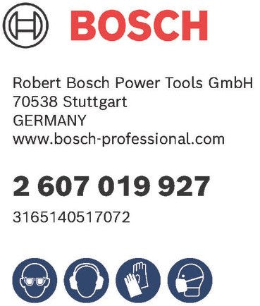 Accessoires Bosch perceuses à percussion sds-plus | robusteline s4l | 5 pièces | 2607019927 - 2607019927